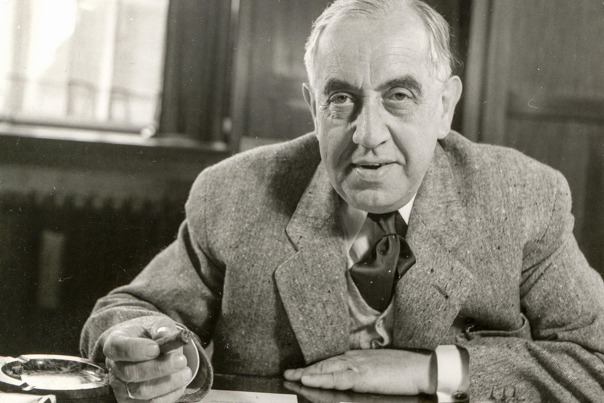 Ernst Reuter, von 1948 bis 1953 Regierender Bürgermeister von West-Berlin.