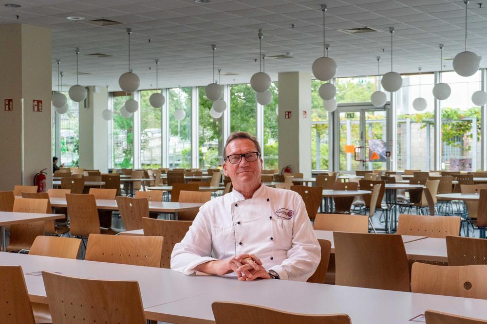 Endlich Zeit für den Garten: Mensaleiter Thomas-Arne Jarocki