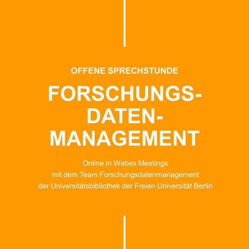 Banner Offene Sprechstunde FDM