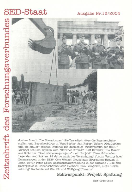 ZdF 16/2004: „Projekt Spaltung“