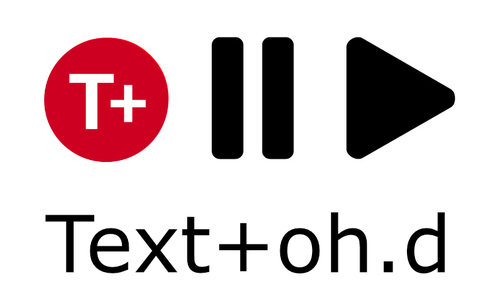 Text+oh.d Logo