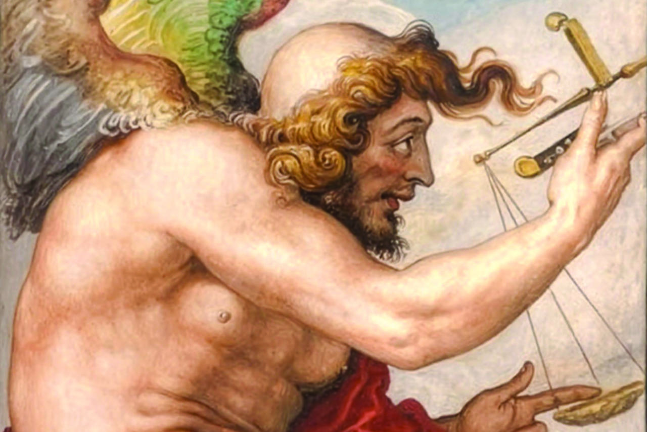 Ausschnitt des Bildes "Kairos" von Francesco de Rossi Salvati