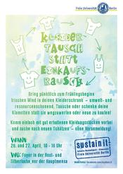 Flyer Kleidertausch
