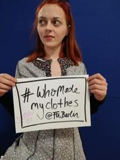 #WhoMadeMyClothes