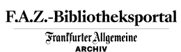 Logo F.A.Z.-Bibliotheksportal