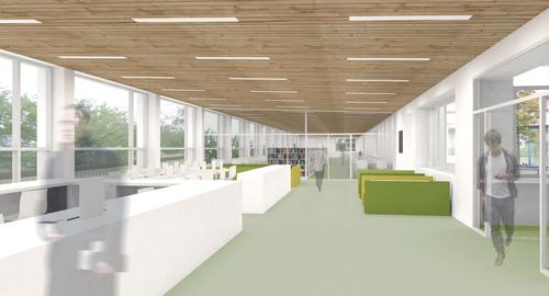 Wirtschaftswissenschaftliche Bibliothek Visualisierung 1