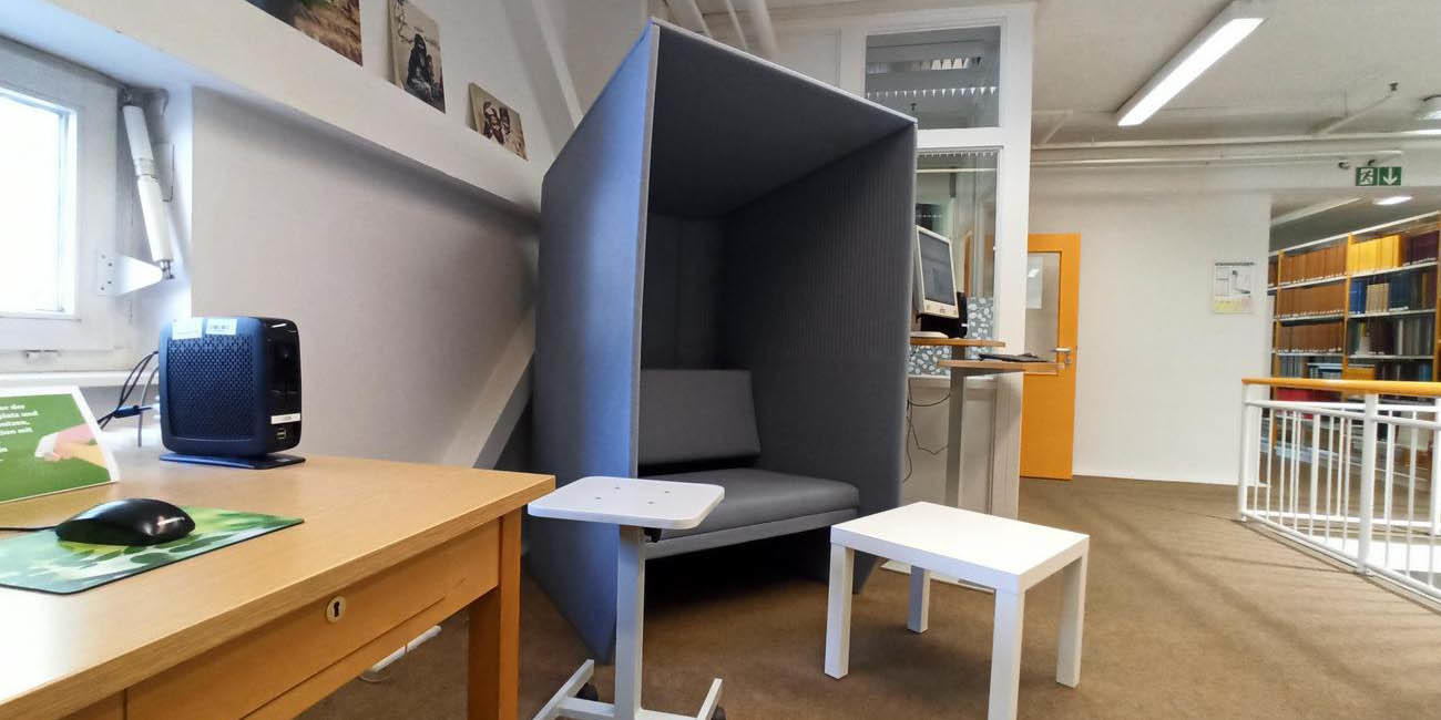 Buzzi Hub in der Geowissenschaftlichen Bibliothek