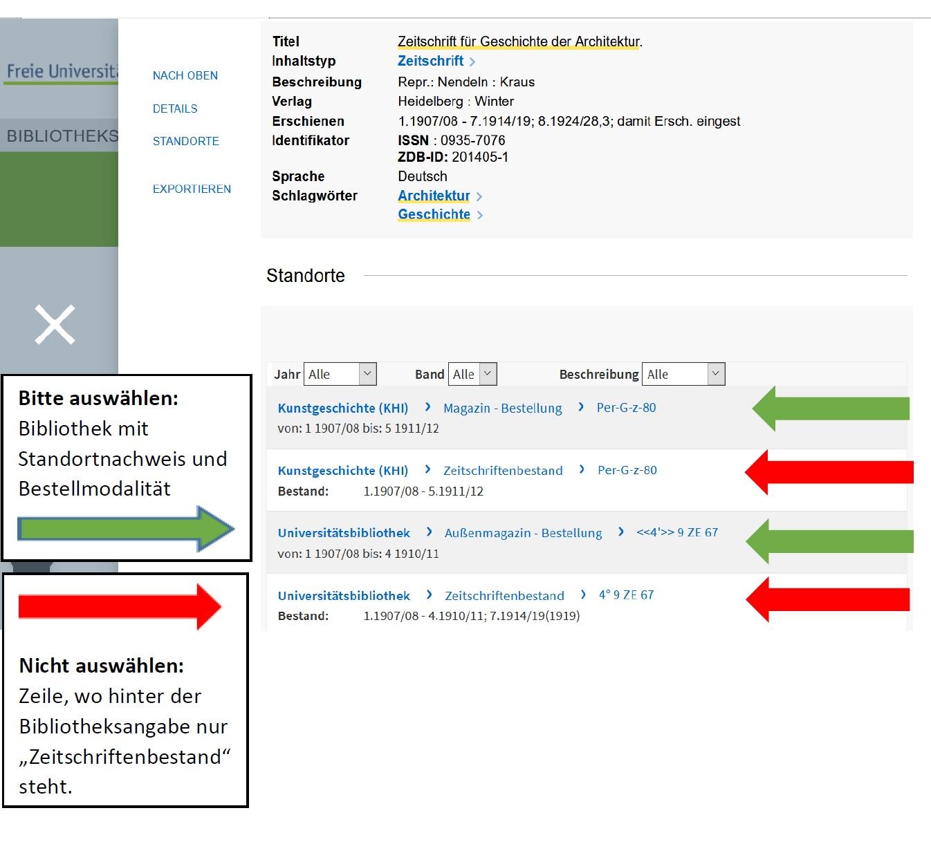 Schritt 1: Exemplarsatz erkennen