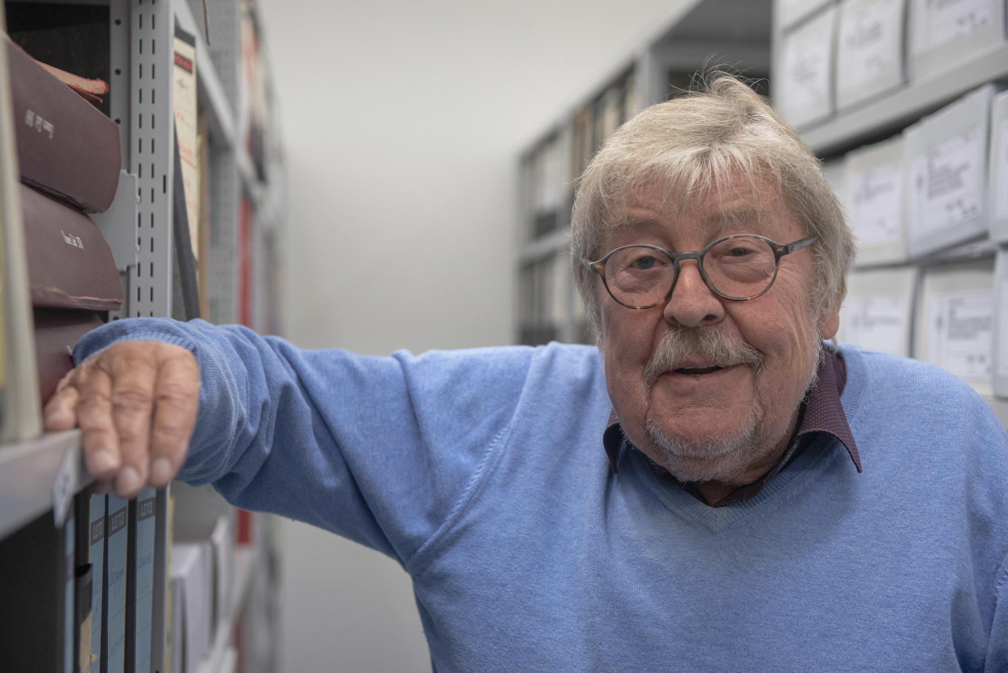 Siegward Lönnendonker im APO-Archiv