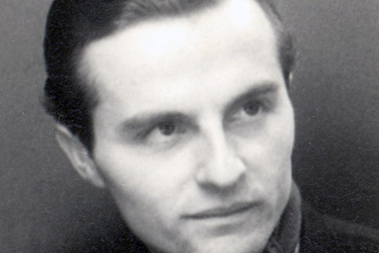 Karol Kubicki, der erste eingeschriebene Student der FU mit der Matrikelnummer 1